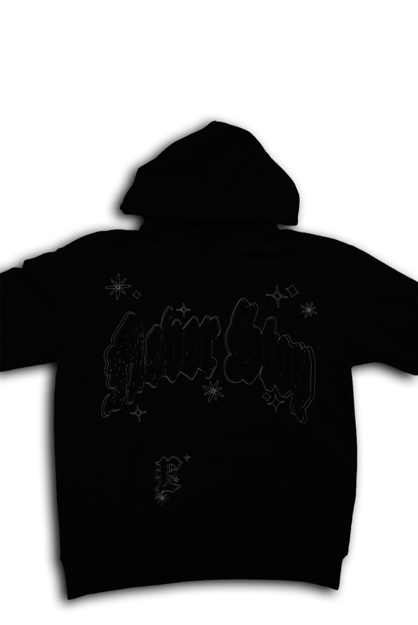 "Never Stop" RHINESTONE HOODIE